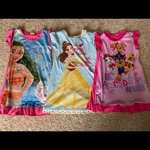 Girls night gowns